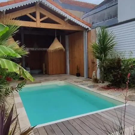 160 M With Pool Garden Terrace And Wifi Casa de Férias Arcachon